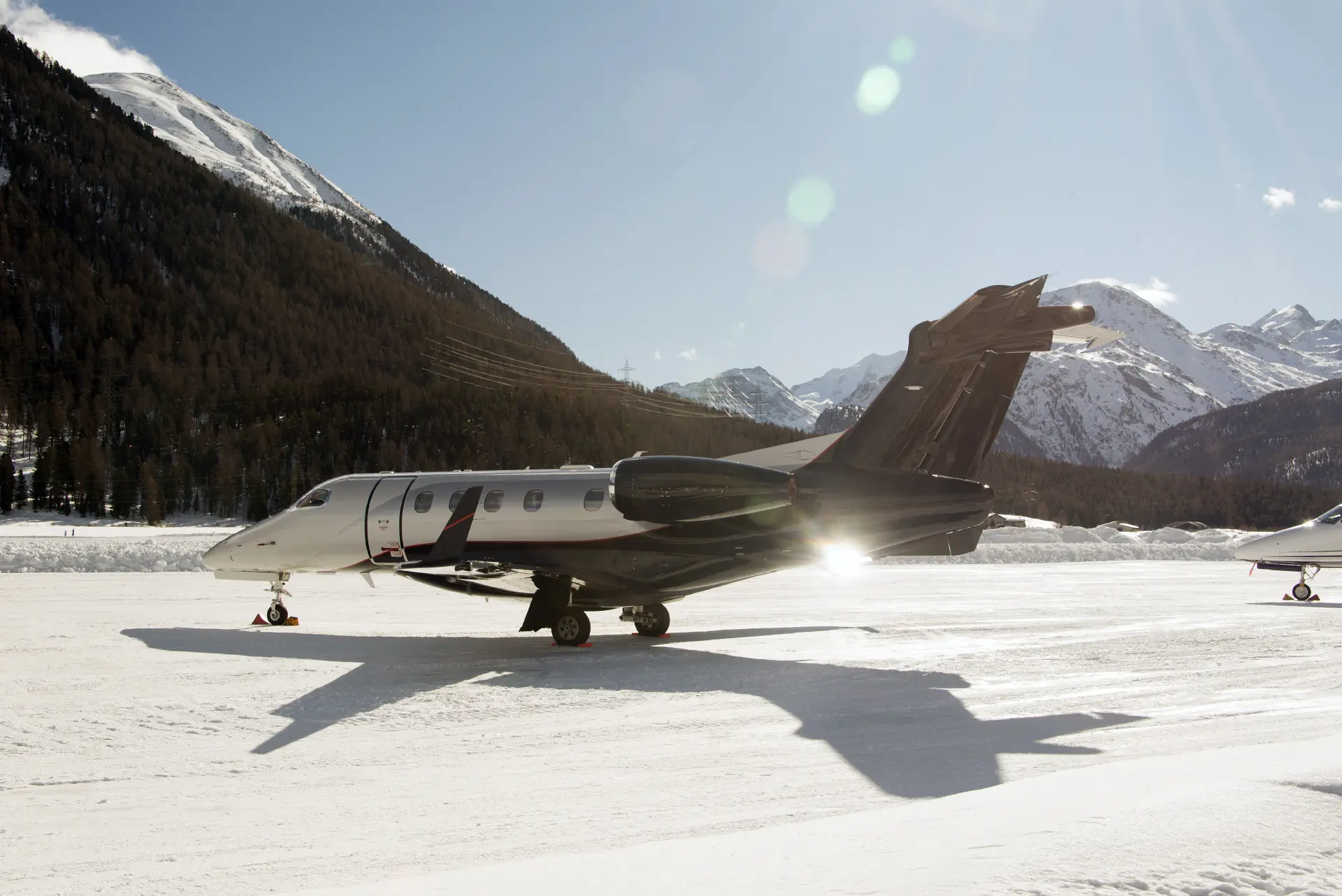 Private jet charter from London Farnborough to Chambéry